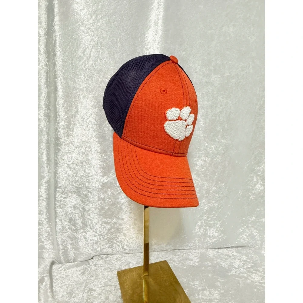 New Era 9FORTY Clemson Tigers Youth‎ Hat Orange Purple Mesh Adjustable Cap